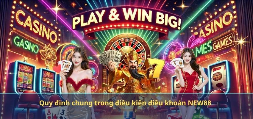 ĐIỀU KHOẢN ĐIỀU KIỆN Quy định chung trong điều kiện điều khoản NEW88