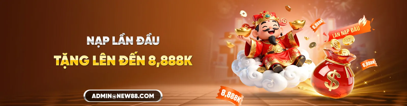 Banner New88 khuyến mãi nạp đầu tại new88.com